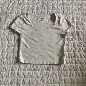 American eagle cropped tee
